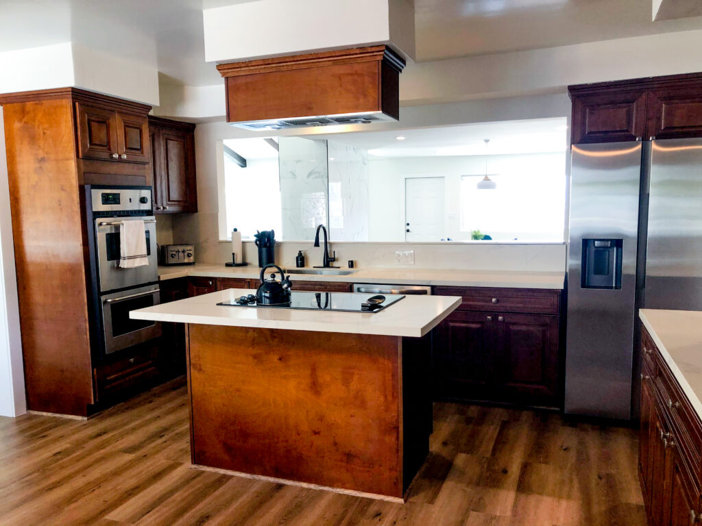 the kitchen at the Murray House