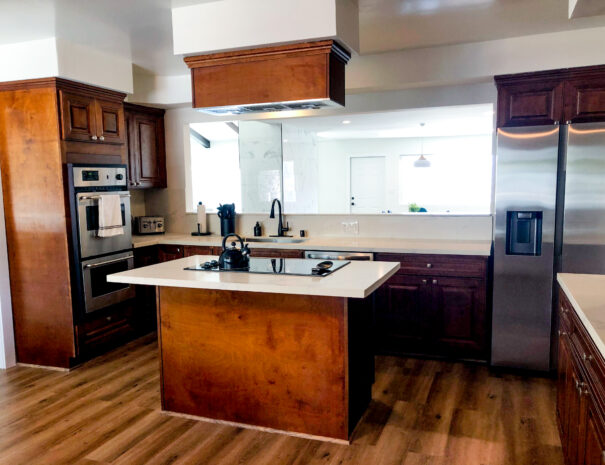 the kitchen at the Murray House