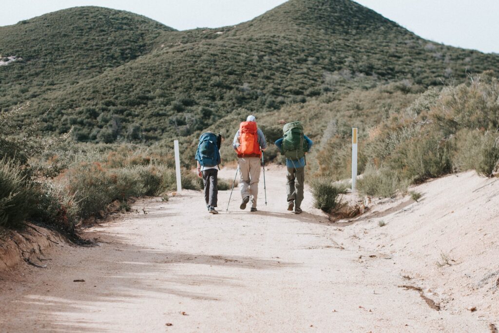 hikers in san diego